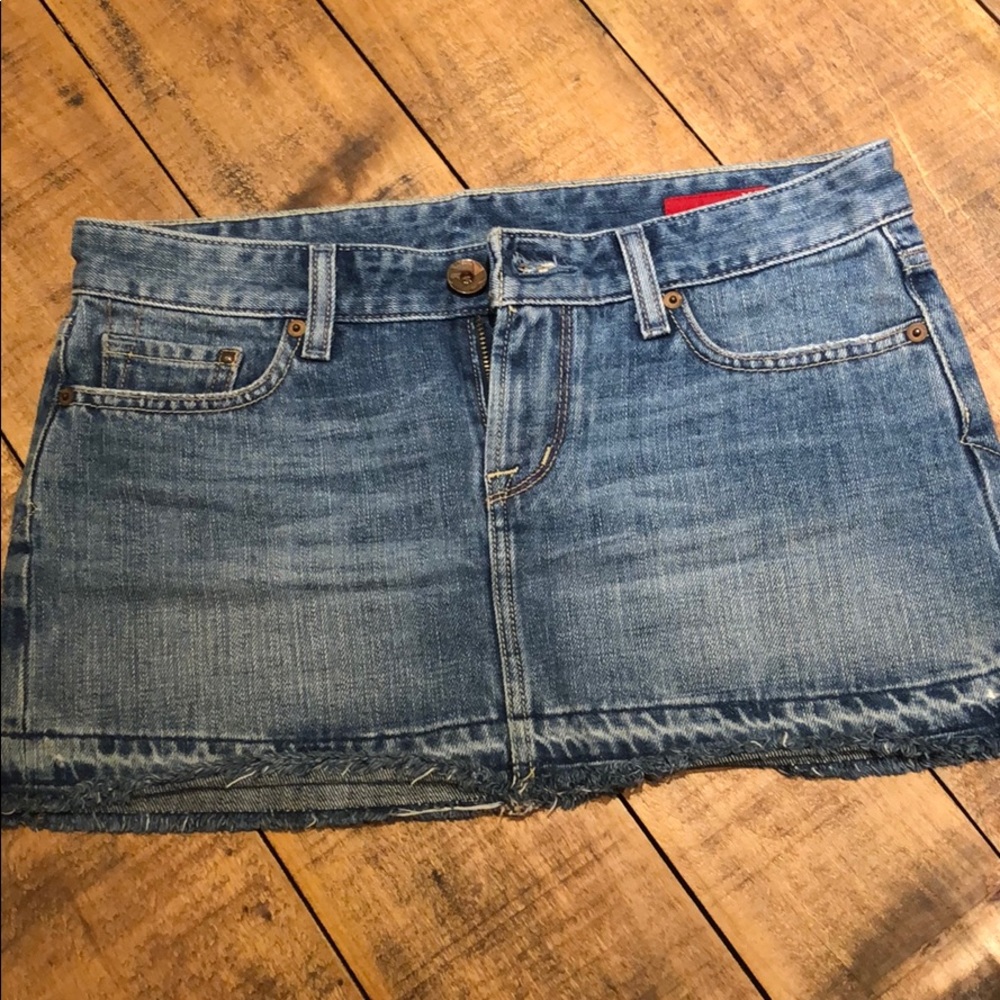 Mini jeans skirt
